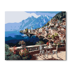 Hallstatt Austria-Paint by Numbers