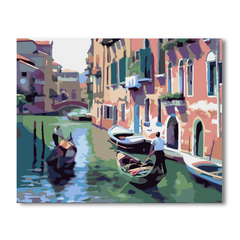 Canals of Venice-Paint by Numbers