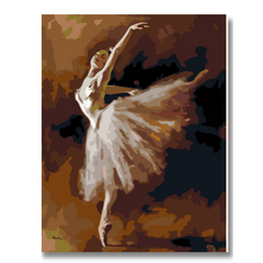 Ballet Dancer-Paint by Numbers