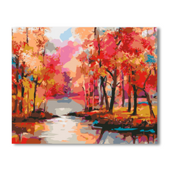 Colorful Autumn-Paint by Numbers