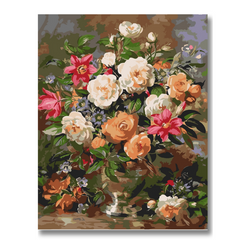 Elegant Bouquet-Paint by Numbers