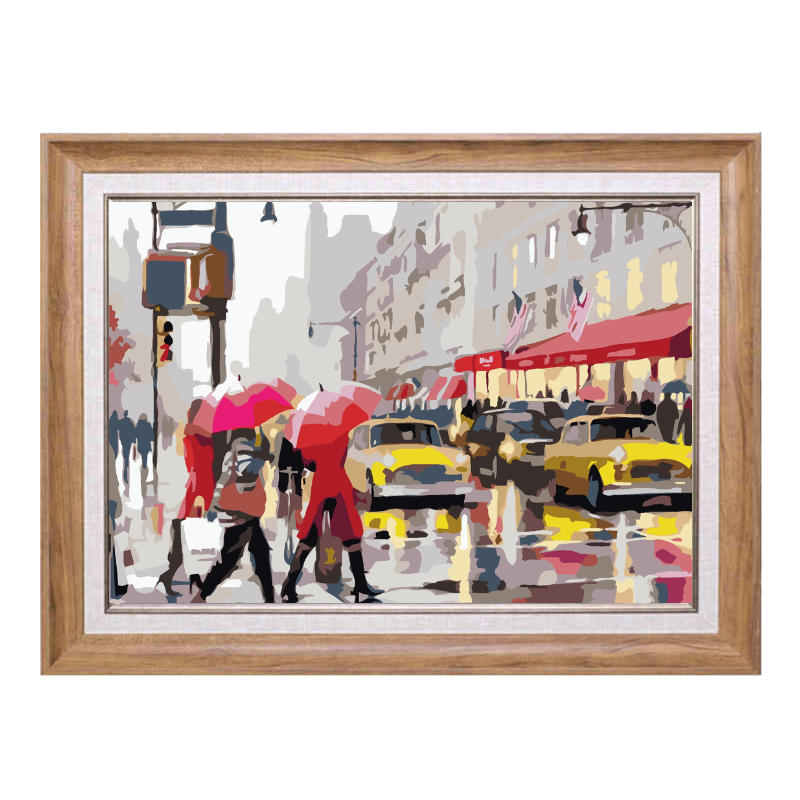 New York Shoppers-Yoram Raanan-Paint by Numbers