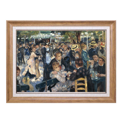 Bal du Moulin de la Galette (1876)-Pierre-Auguste Renoir-Paint by Numbers