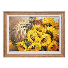 Sunflowers-Paint by Numbers