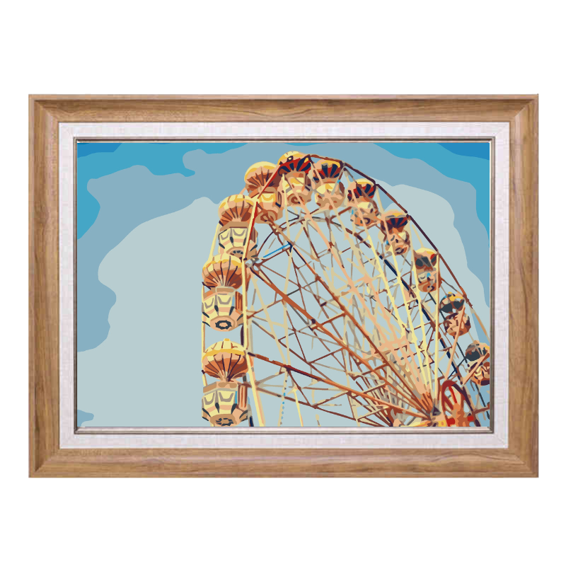 ferris wheel-Paint by Numbers