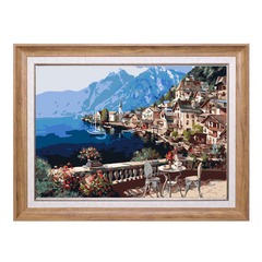 Hallstatt Austria-Paint by Numbers