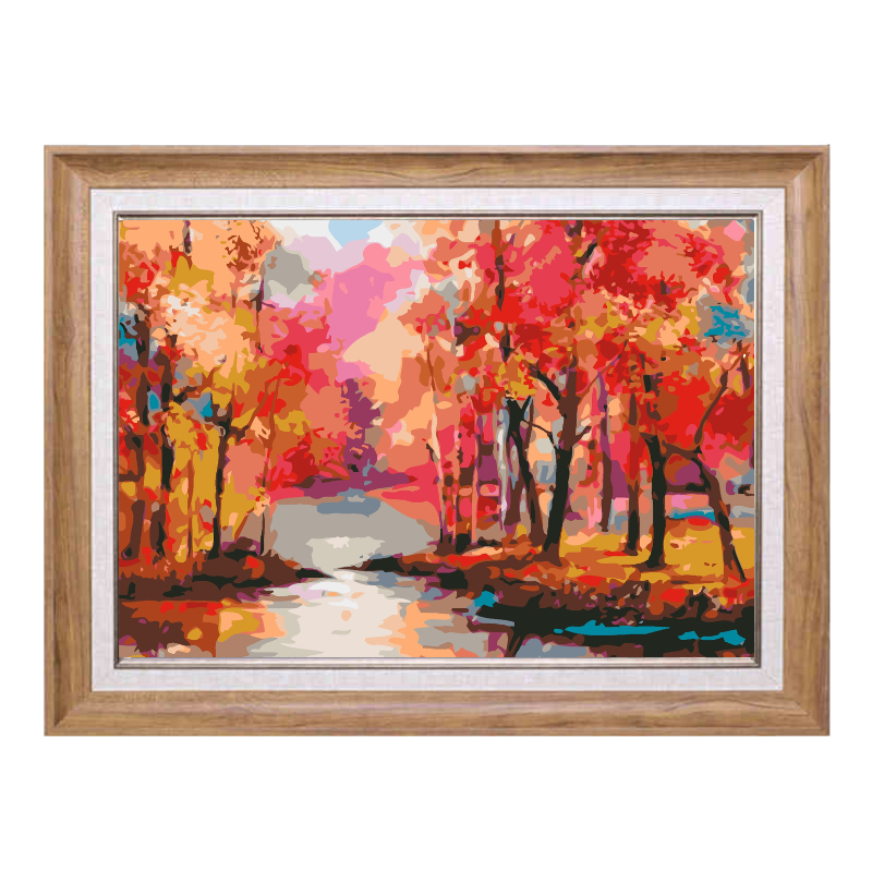 Colorful Autumn-Paint by Numbers