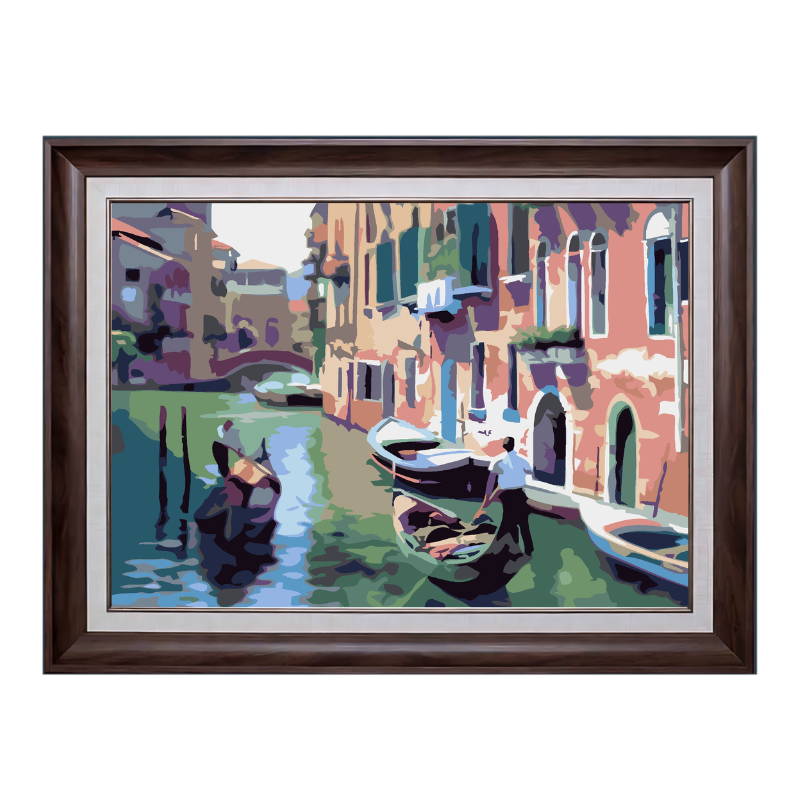 Canals of Venice-Paint by Numbers