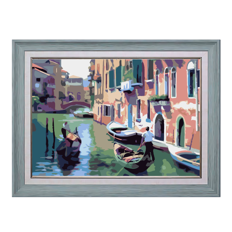 Canals of Venice-Paint by Numbers