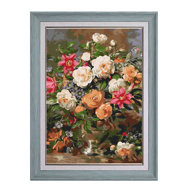 Elegant Bouquet-Paint by Numbers