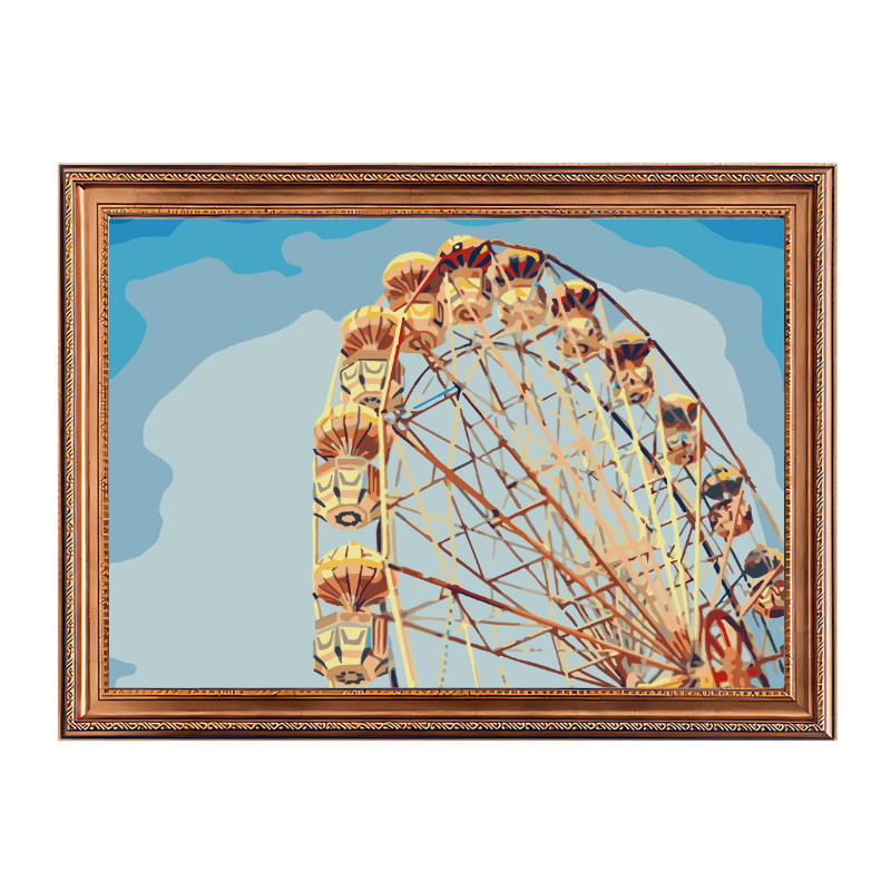 ferris wheel-Paint by Numbers