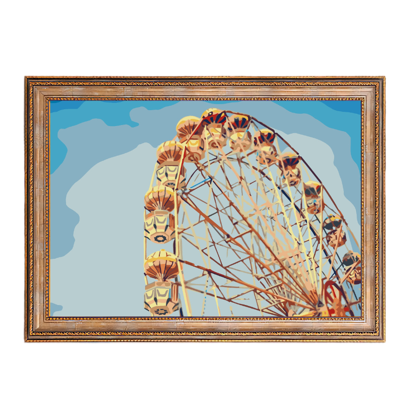 ferris wheel-Paint by Numbers