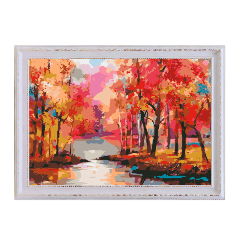 Colorful Autumn-Paint by Numbers