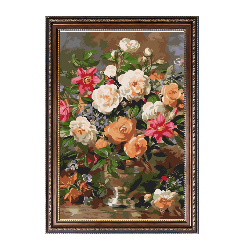 Elegant Bouquet-Paint by Numbers