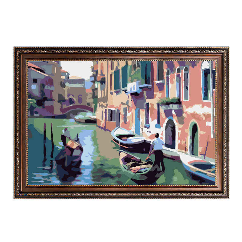 Canals of Venice-Paint by Numbers