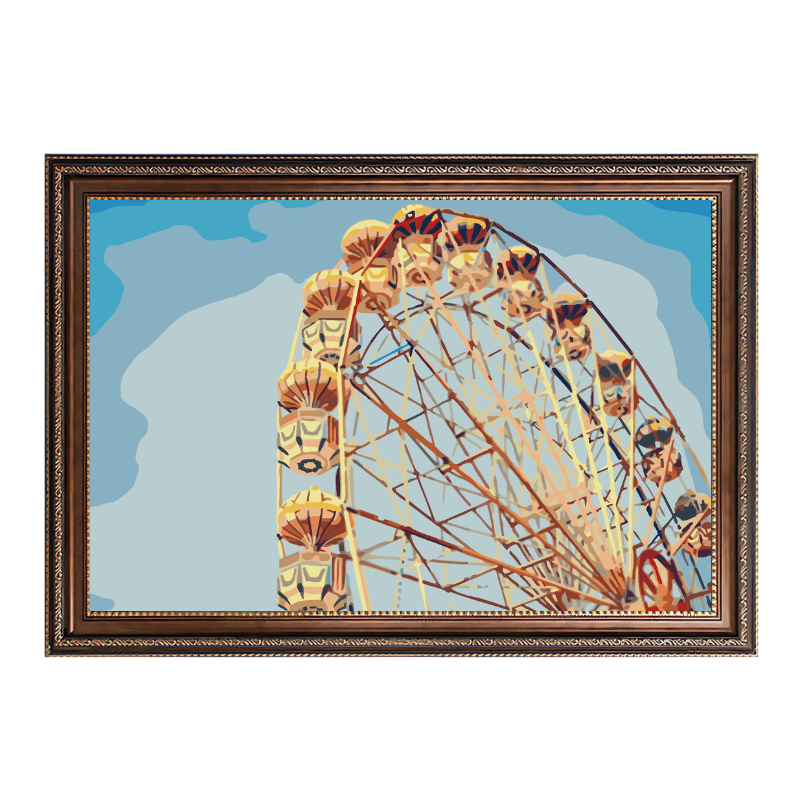 ferris wheel-Paint by Numbers