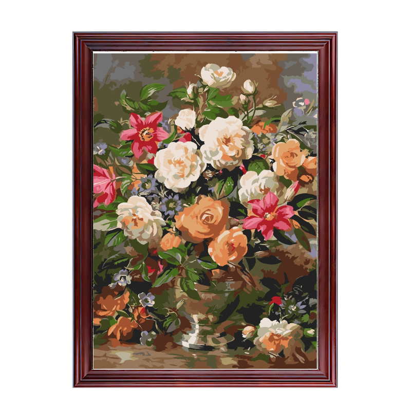 Elegant Bouquet-Paint by Numbers