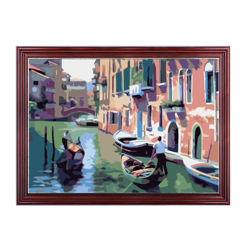 Canals of Venice-Paint by Numbers