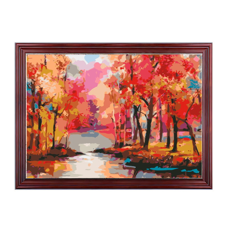 Colorful Autumn-Paint by Numbers