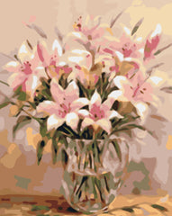 Lily Flowers-Paint by Numbers