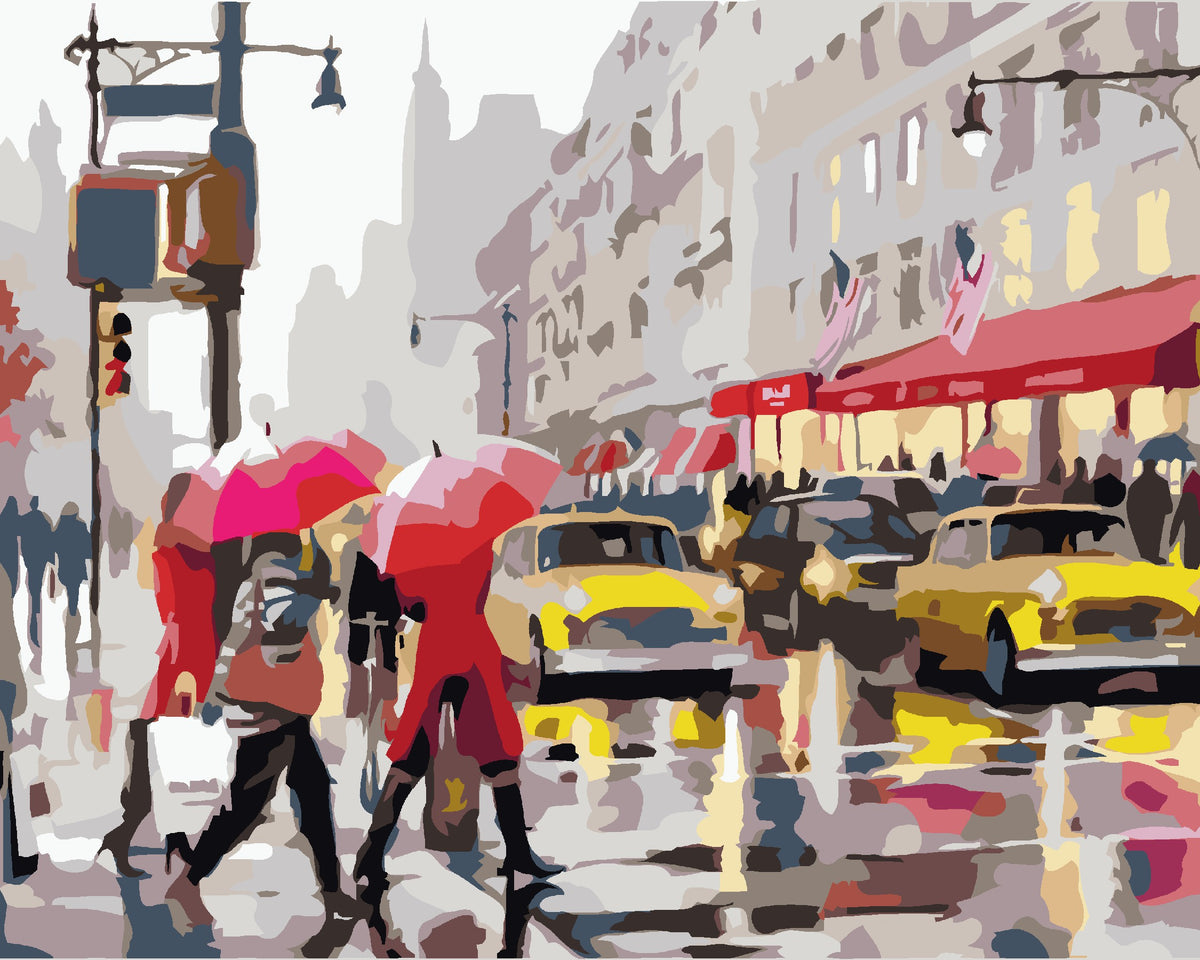 New York Shoppers-Yoram Raanan-Paint by Numbers