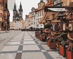 Old Town Square Prague-Paint by Numbers