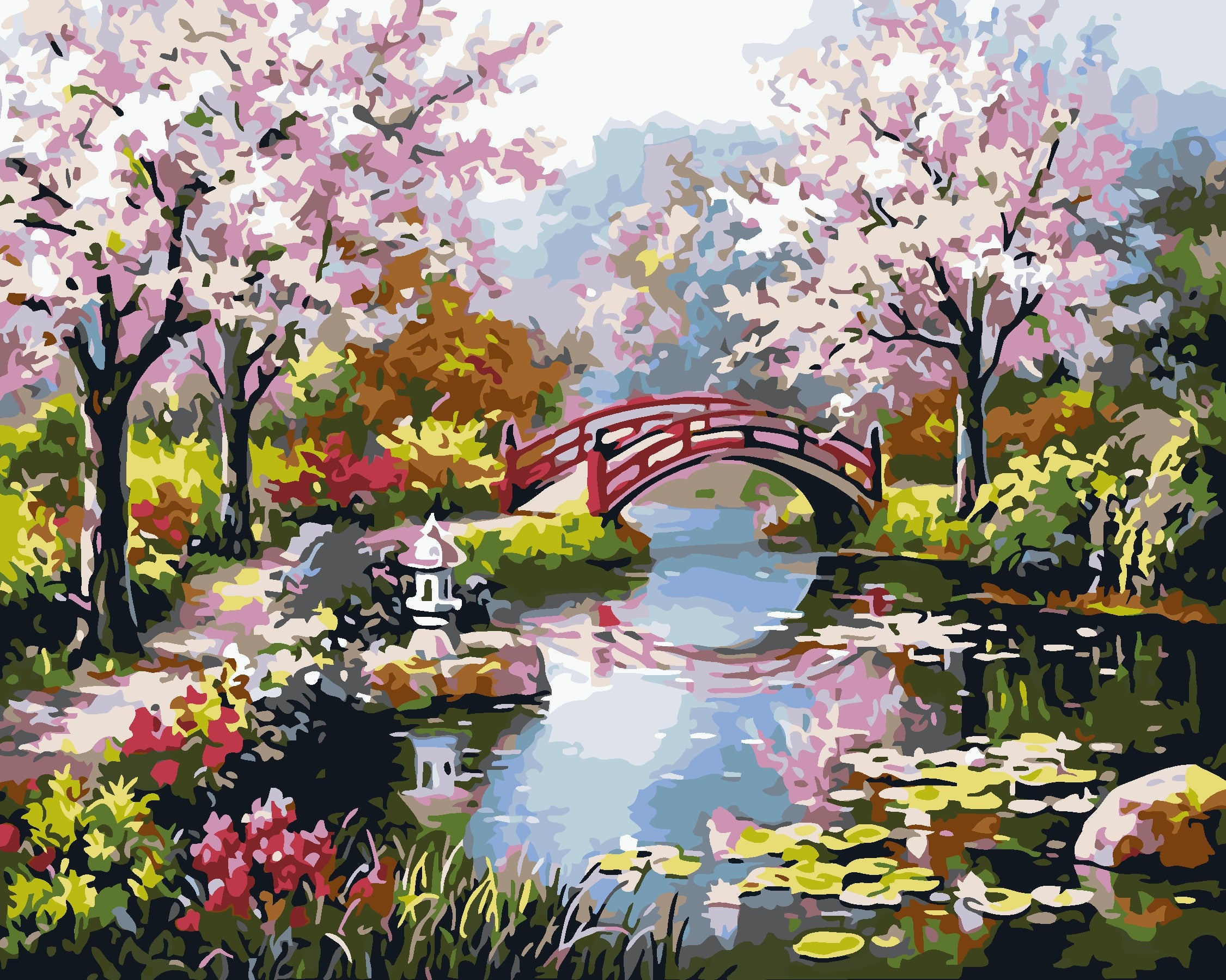 Romantic Fairyland-Paint by Numbers