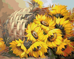 Sunflowers-Paint by Numbers