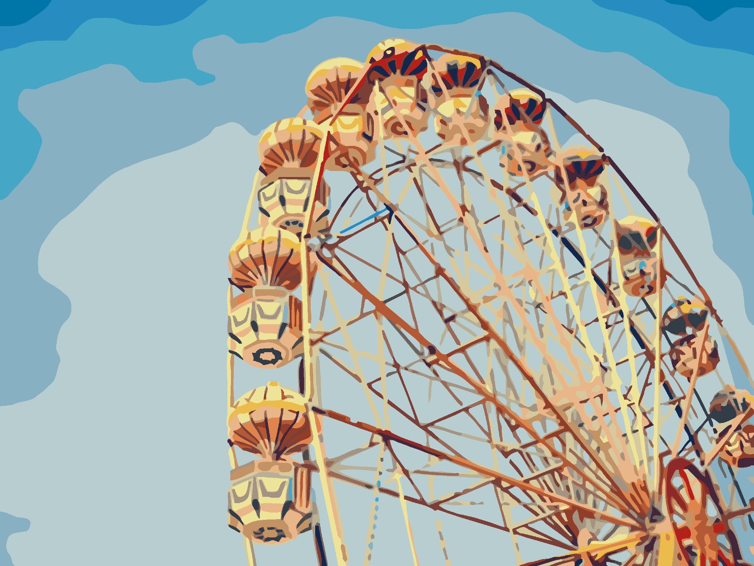 ferris wheel-Paint by Numbers